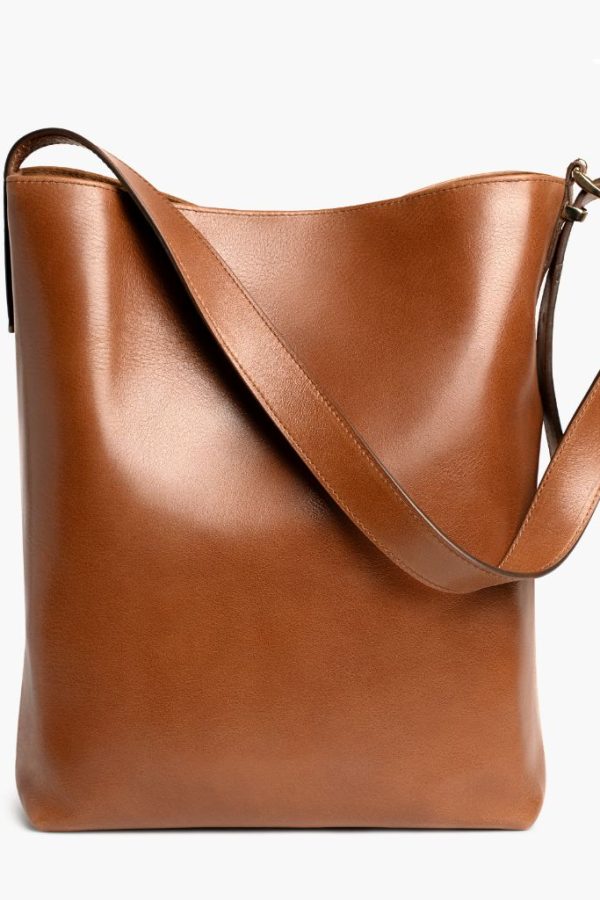 Bucket Bag | Saddle